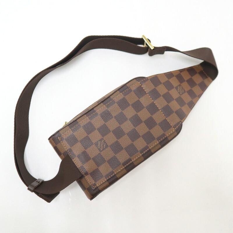 LOUIS VUITTON ルイヴィトン ジェロニモス ボディバッグ ダミエ エベヌ