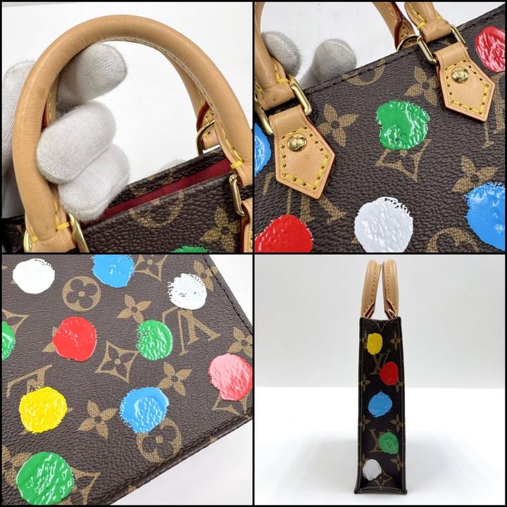 LOUIS VUITTON×草間彌生 プティットサックプラ ハンドバッグ