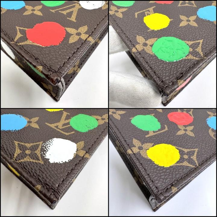 LOUIS VUITTON×草間彌生 プティットサックプラ ハンドバッグ