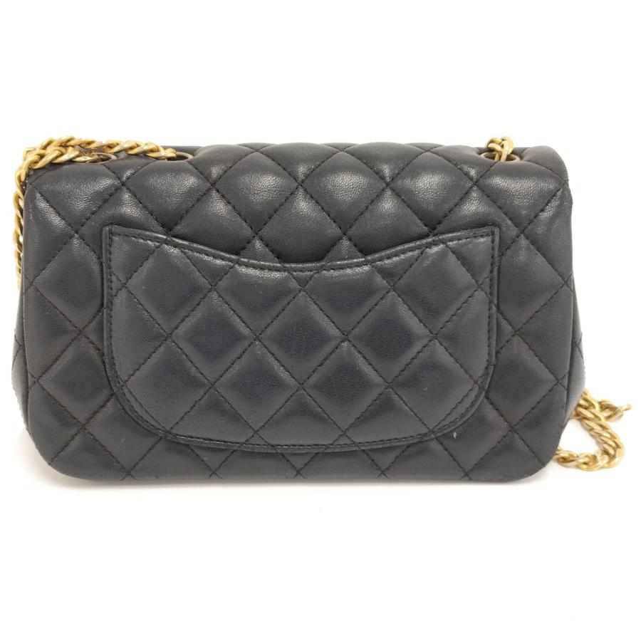 CHANEL（シャネル） マトラッセ20 ショルダーバッグ レザー ブラック