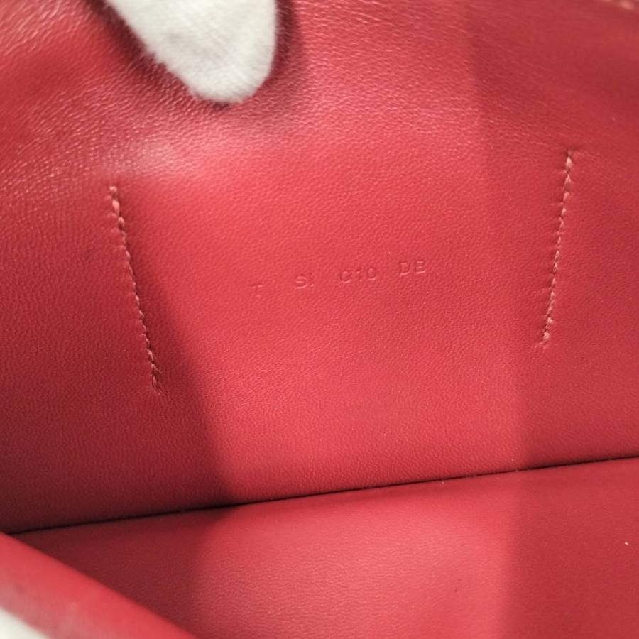 HERMES（エルメス） ドゴンGM 二つ折り長財布 レザー T刻印 レッド