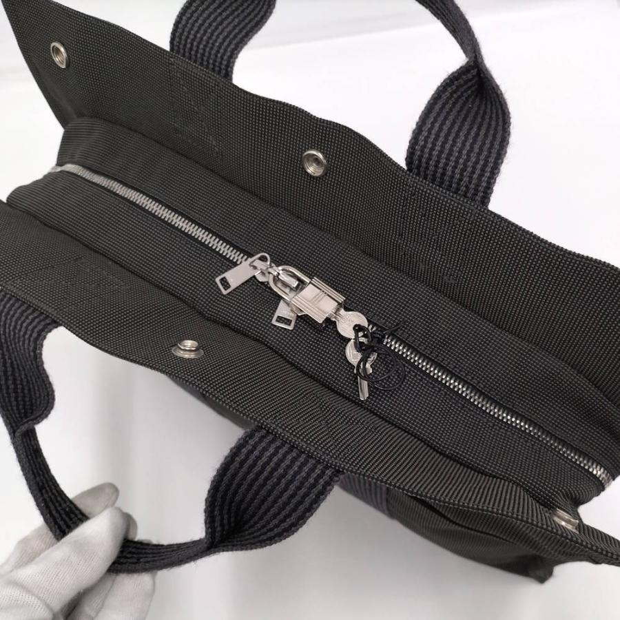 HERMES（エルメス） エールライン トートMM トートバッグ キャンバス