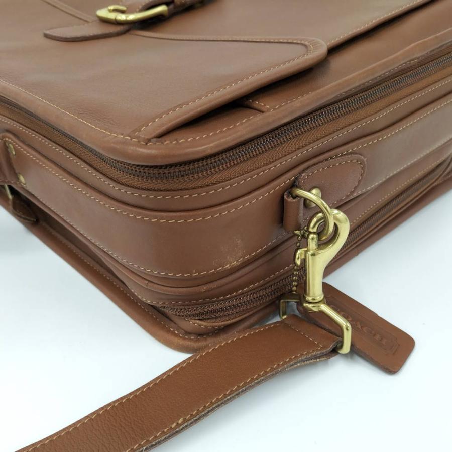 COACH（コーチ） ビジネスバッグ ブラウン レザー K6S-0537 : JJ