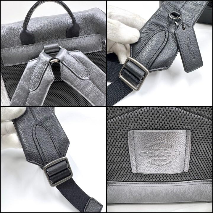 COACH コーチ ホースアンドキャリッジ リュック キャンバス×レザー