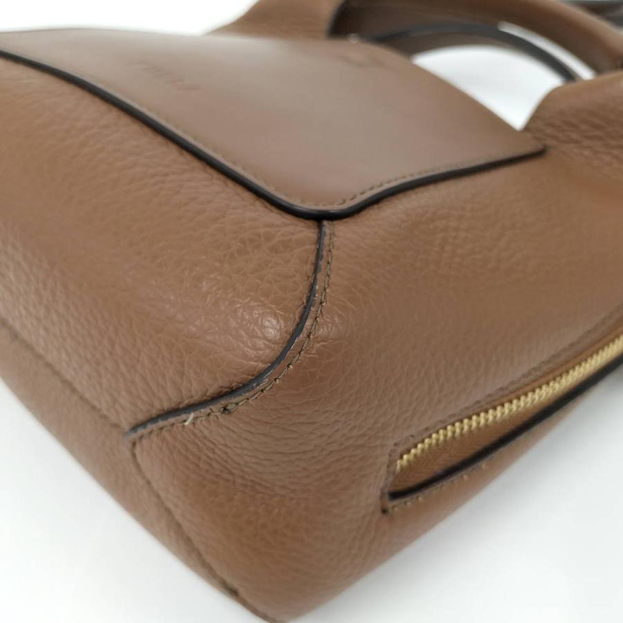 FURLA（フルラ） FURLA 2WAY トートバッグ ブラウン レザー : JJ 