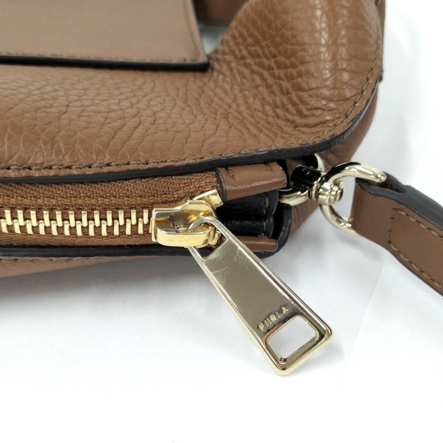 FURLA（フルラ） FURLA 2WAY トートバッグ ブラウン レザー : JJ 