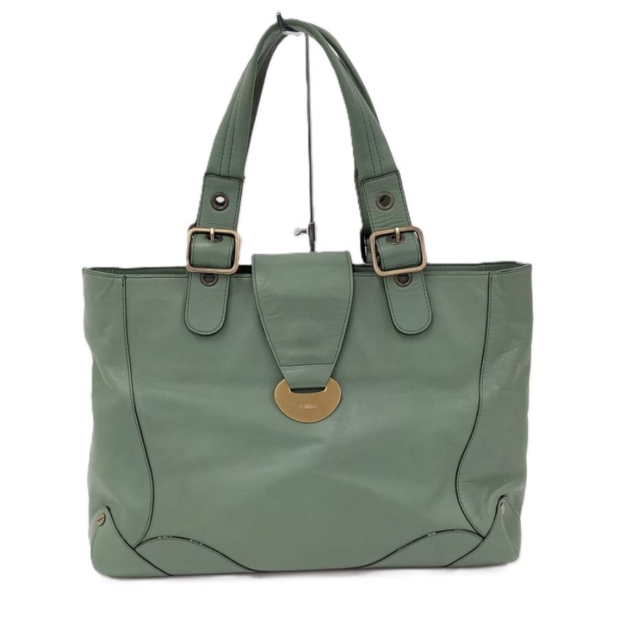 Chloe（クロエ） ハンドバッグ レザー グリーン : JJコレクション 