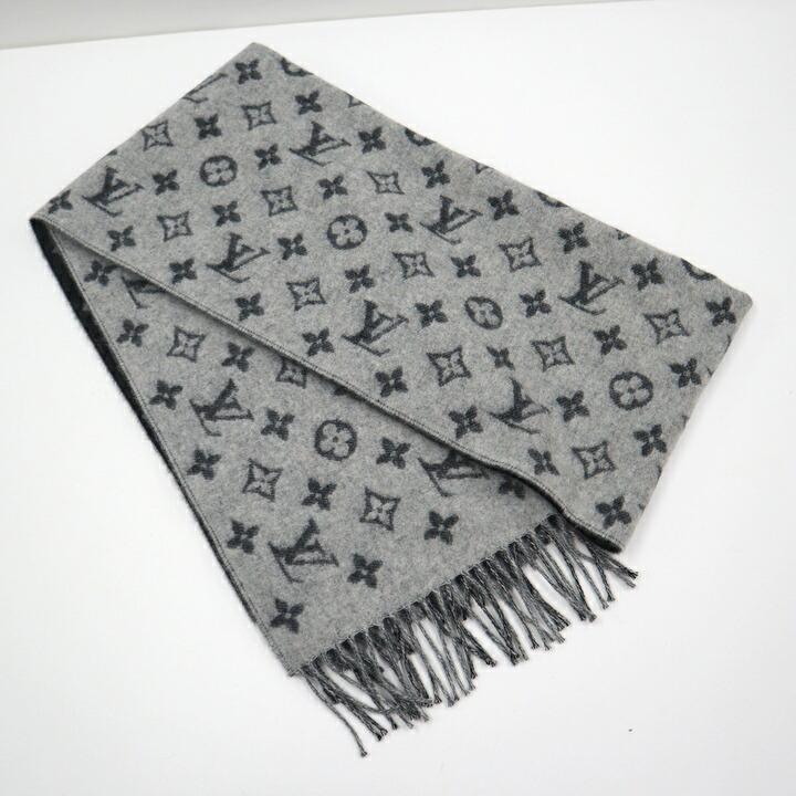 LOUIS VUITTON ルイヴィトン マフラー LVスプリット モノグラム