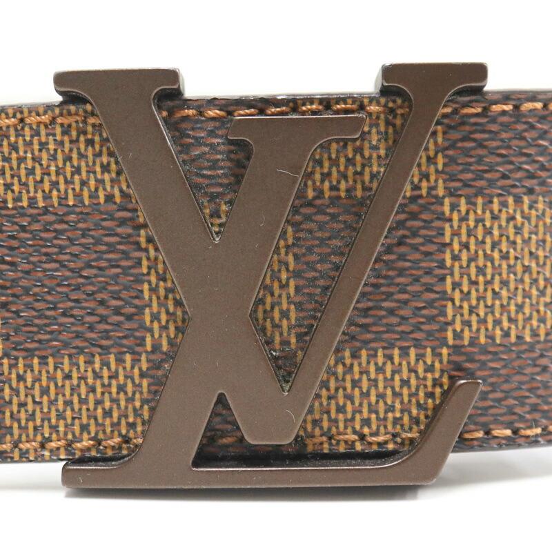 LOUIS VUITTON ルイヴィトン サンチュール イニシャル ベルト ダミエ 