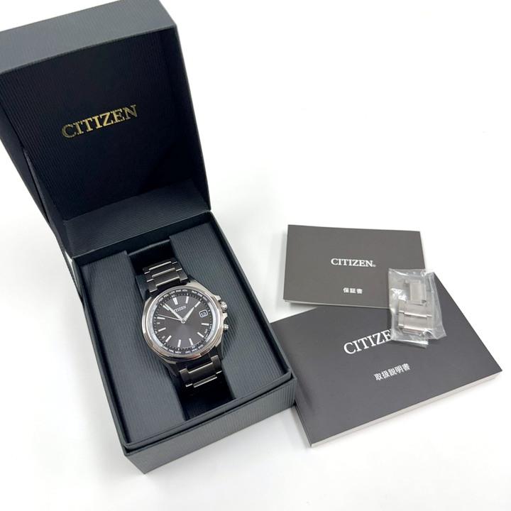 CITIZEN シチズン アテッサ エコドライブ 腕時計 電波ソーラー チタン