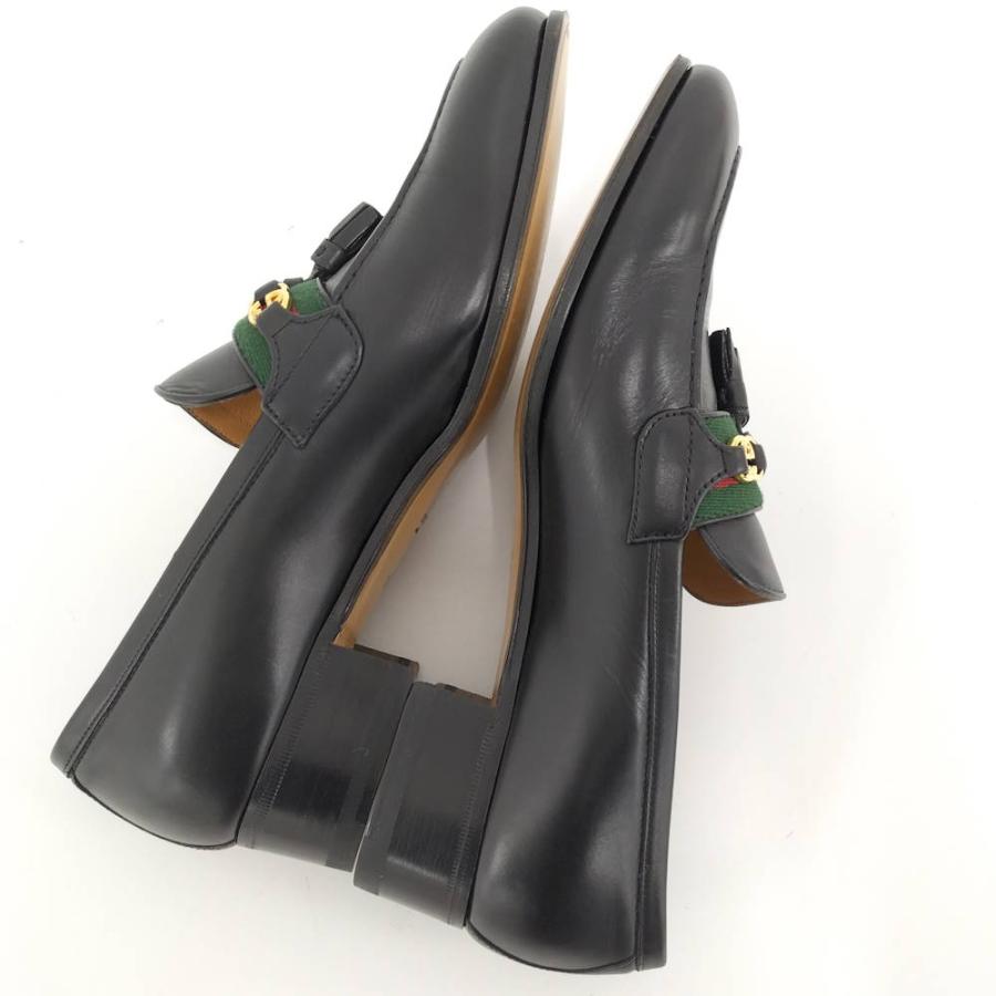 GUCCI（グッチ） ローファー ホースビット レザー ブラック サイズ