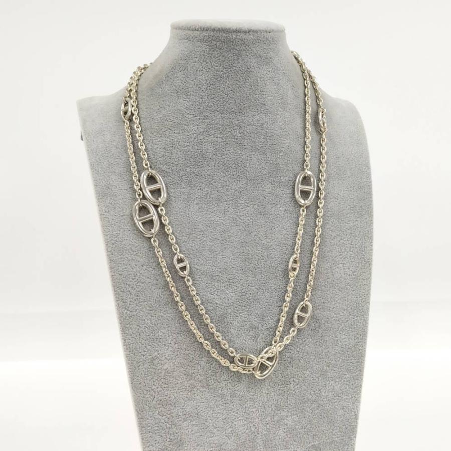 HERMES（エルメス） ファランドールネックレス120 SV925 シルバー : JJ 