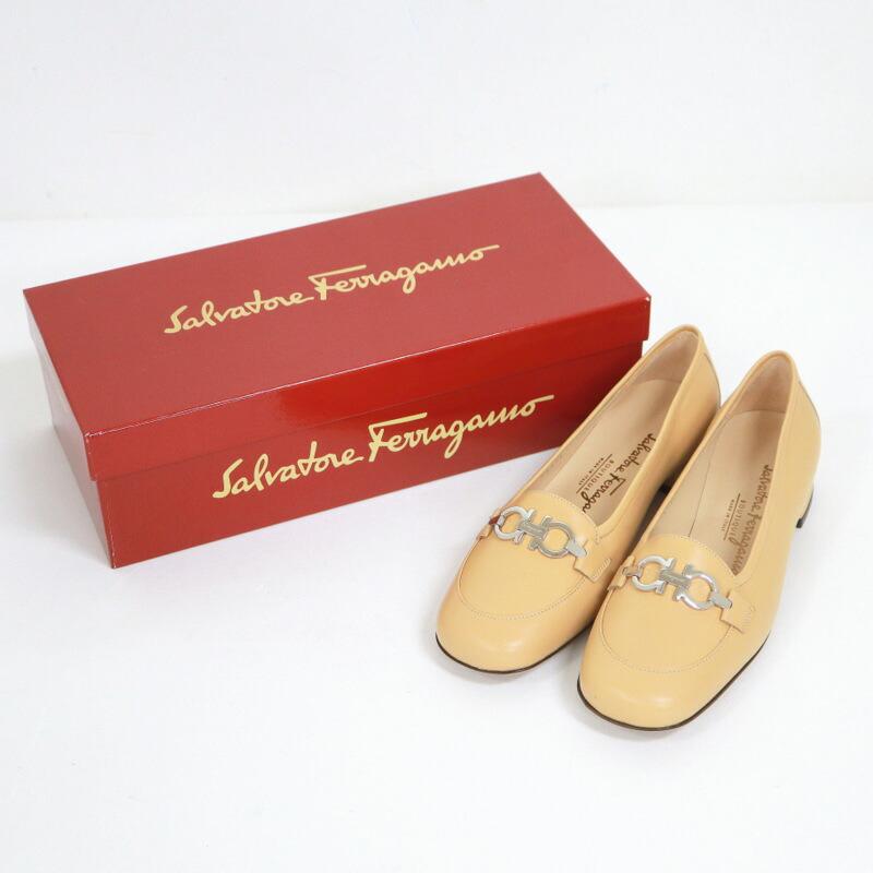 Salvatore Ferragamo フェラガモ フラットシューズ ダブルガンチーニ