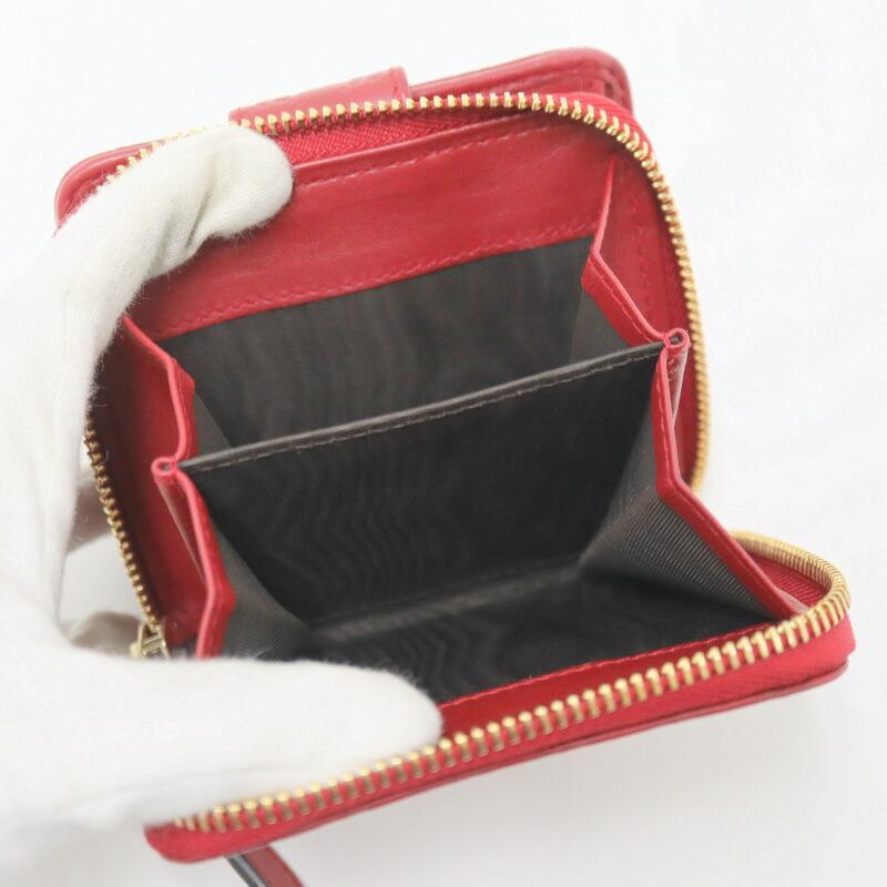GUCCI グッチ 二つ折りコンパクトウォレット マイクログッチシマ