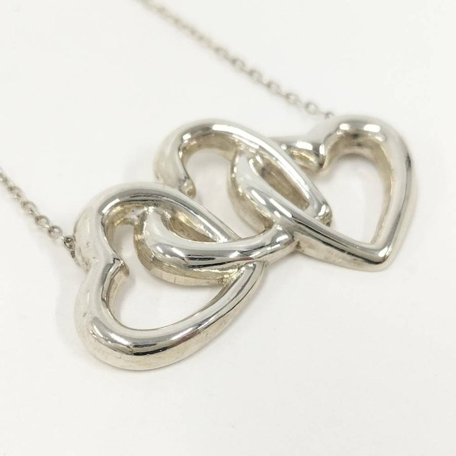 TIFFANY&Co.（ティファニー） ネックレス 3連オープンハート エルサ 