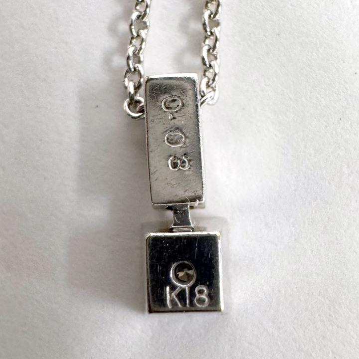 STAR JEWELRY スタージュエリー ペンダント・ネックレス K18WG×1P