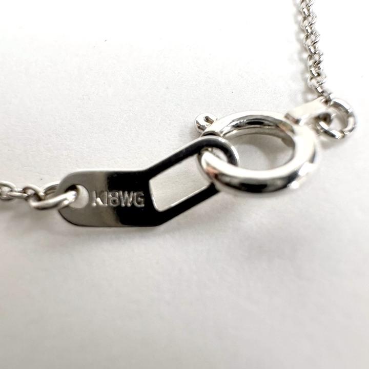 STAR JEWELRY スタージュエリー ペンダント・ネックレス K18WG×1P