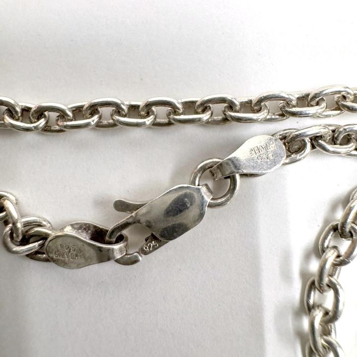 BVLGARI ブルガリ キーリング・チェーンネックレス ロング シルバー