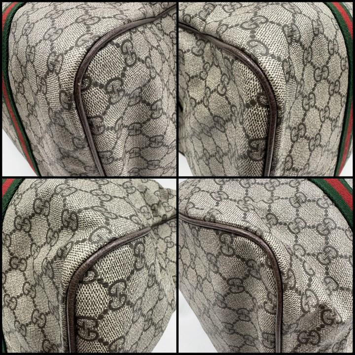 GUCCI グッチ ラージダッフルバッグ ボストンバッグ GGスプリーム