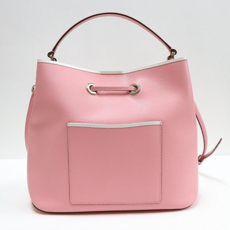 美品⭐️kate spade エヴァラージバケット レザー 2WAY ハンドバッグ 