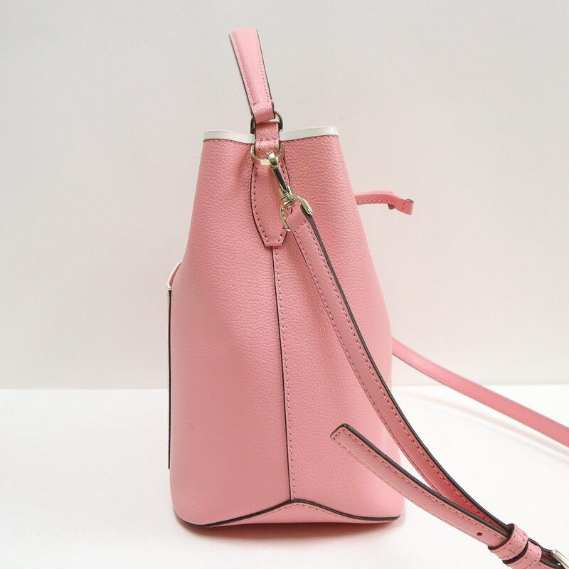 美品⭐️kate spade エヴァラージバケット レザー 2WAY ハンドバッグ 