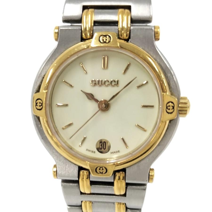 GUCCI（グッチ） 腕時計 コンビカラー 9000L デイト : JJコレクション