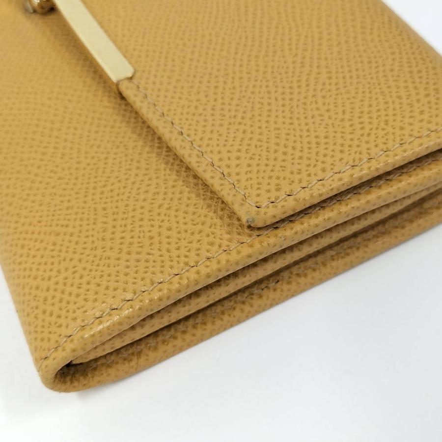 FERRAGAMO（フェラガモ） 長財布 パスケース付き レザー マスタード