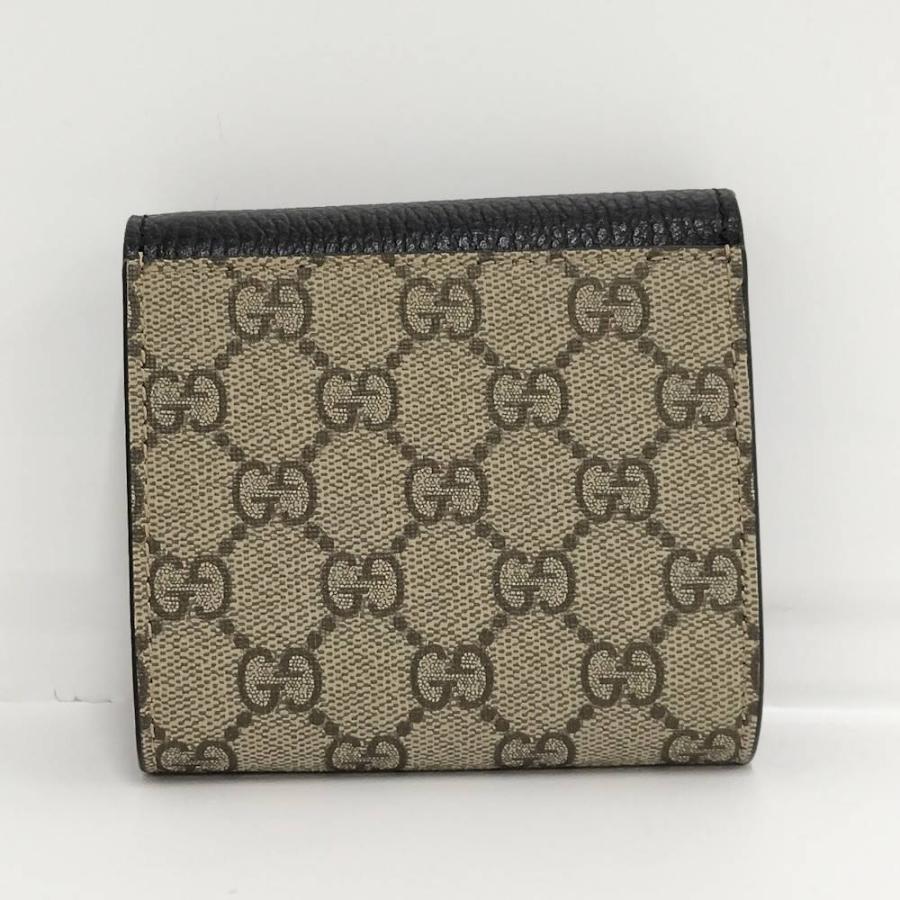 GUCCI GGマーモント 二つ折り財布 GUCCI（グッチ） GUCCI GGマーモント 二つ折り財布 レザー PVC 742360