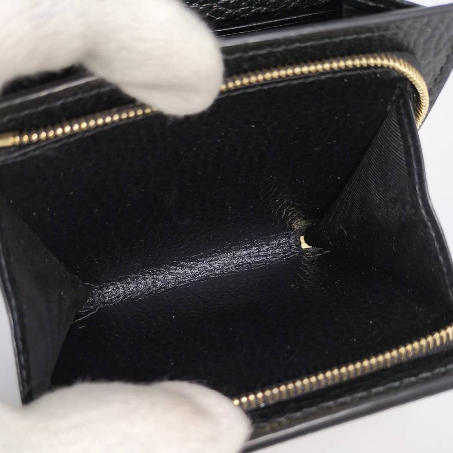 GUCCI（グッチ） GUCCI GGマーモント 二つ折り財布 レザー PVC 742360