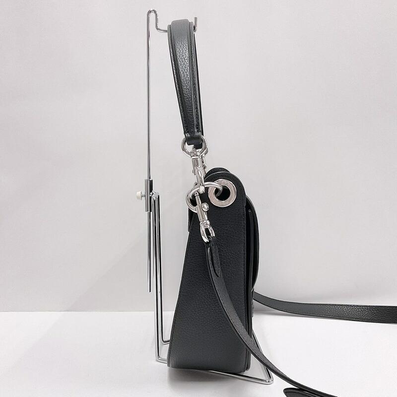 COACH コーチ クリオ ショルダーバッグ ブラック レザー C5686 : JJ