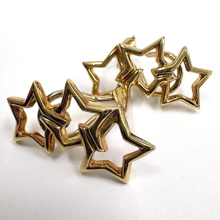 Tiffany＆Co. ティファニー スターモチーフ デザイン イヤリング