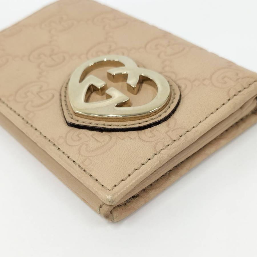 GUCCI 名刺入れ ベージュ GGパターン GUCCI 名刺入れ ベージュ GG