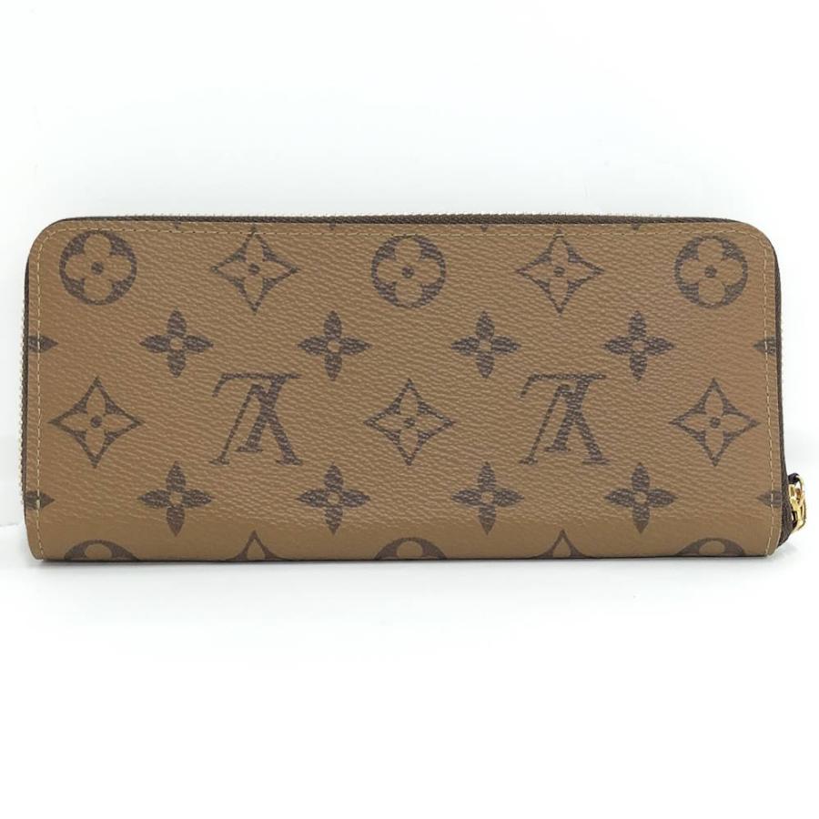 中古　ルイヴィトン モノグラム ポルトフォイユ クレマンス 長財布 LOUIS VUITTON（ルイ・ヴィトン） ラウンドファスナー長財布