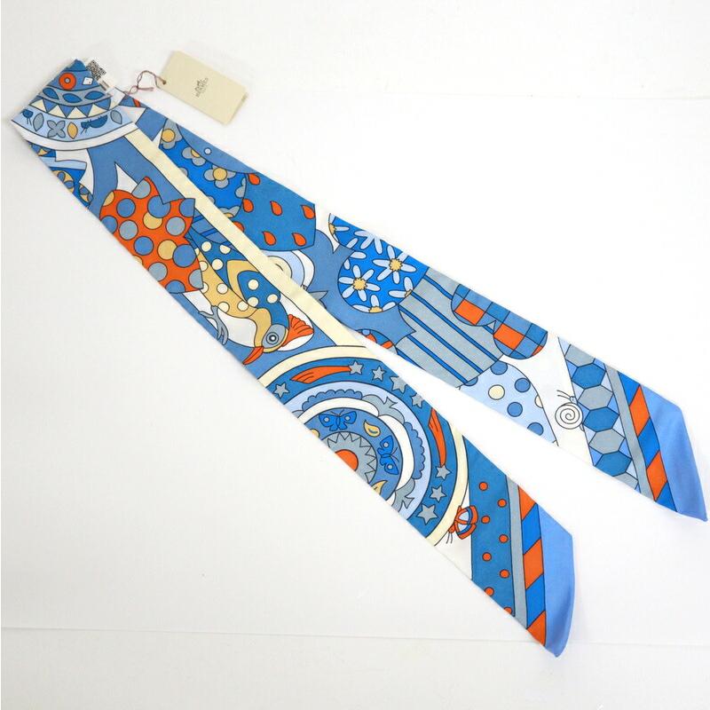 HERMES エルメス ツイリー スカーフ 森のささやき LES MURMURES DE LA