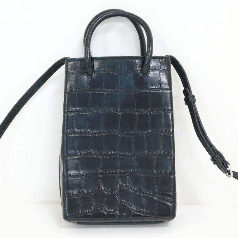 BALENCIAGA バレンシアガ ショッピングミニ フォンホルダー ショルダー
