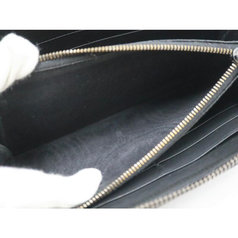 BOTTEGA VENETA ボッテガヴェネタ 長財布 イントレチャート ブラック