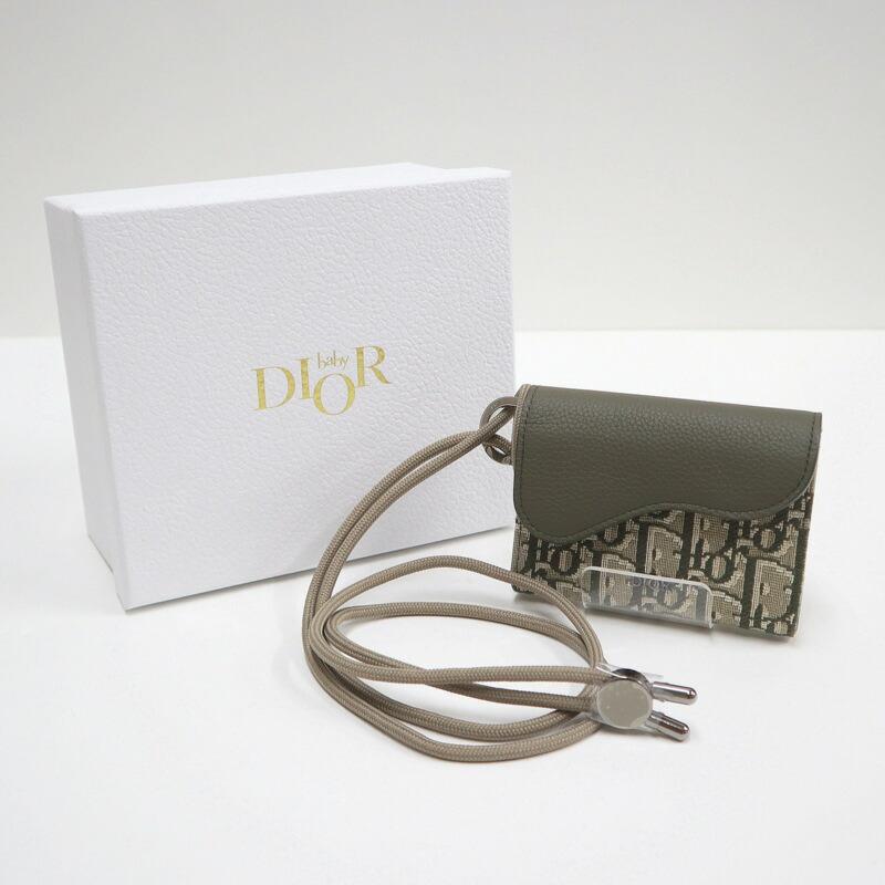 Dior ディオール サドルフラップ・カードケース 2つ折り財布