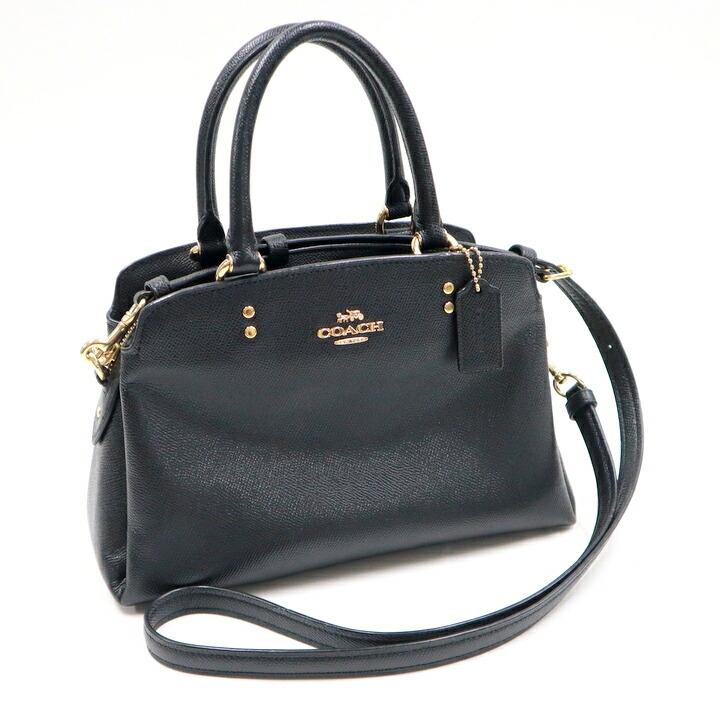 COACH コーチ ミニリリーキャリーオール 2WAYショルダーバッグ レザー