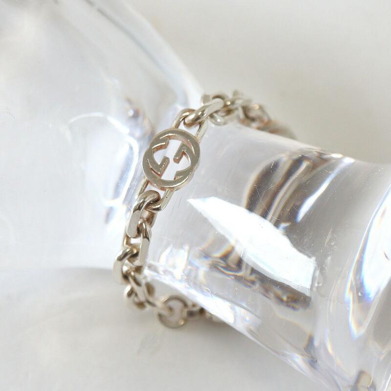 GUCCI グッチ チェーン・ブレスレット インターロッキングG Ag925 #18