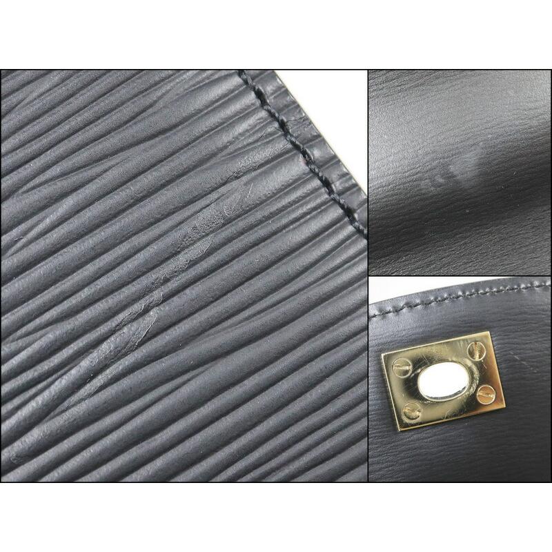 LOUIS VUITTON ルイヴィトン マルゼルブ ハンドバッグ エピ ブラック 