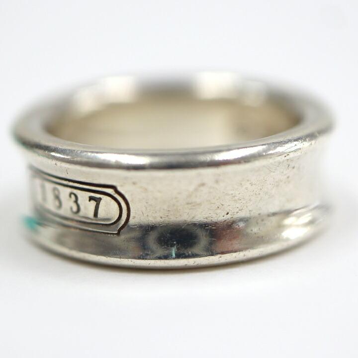 Tiffany＆Co. ティファニー ナローリング 指輪 1837 SV925 シルバー