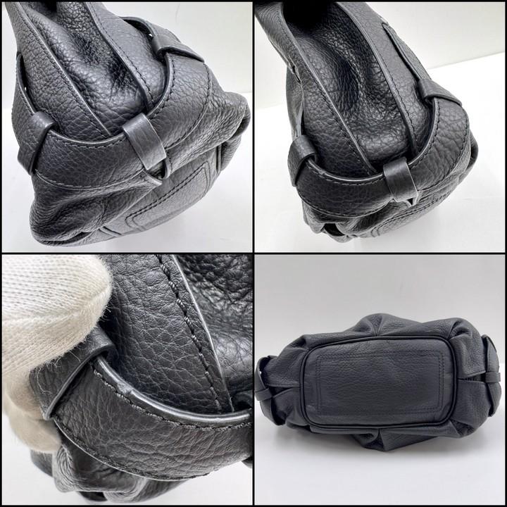 CELINE セリーヌ ビタースウィート ハンドバッグ ブラック レザー : JJ