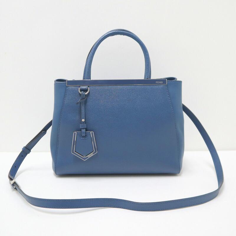 FENDI フェンディ プチトゥージュール 2WAYショルダーバッグ レザー