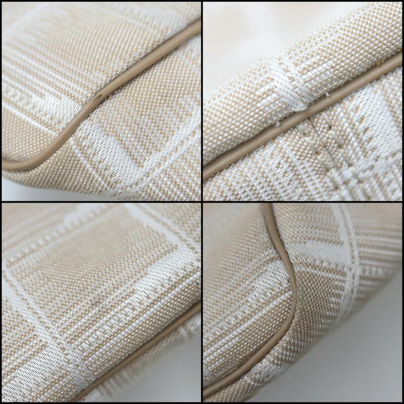 CHANEL シャネル ニュートラベルライン トート MM トートバッグ キャンバス×レザー ピンクベージュ A15991 8番台7桁の画像