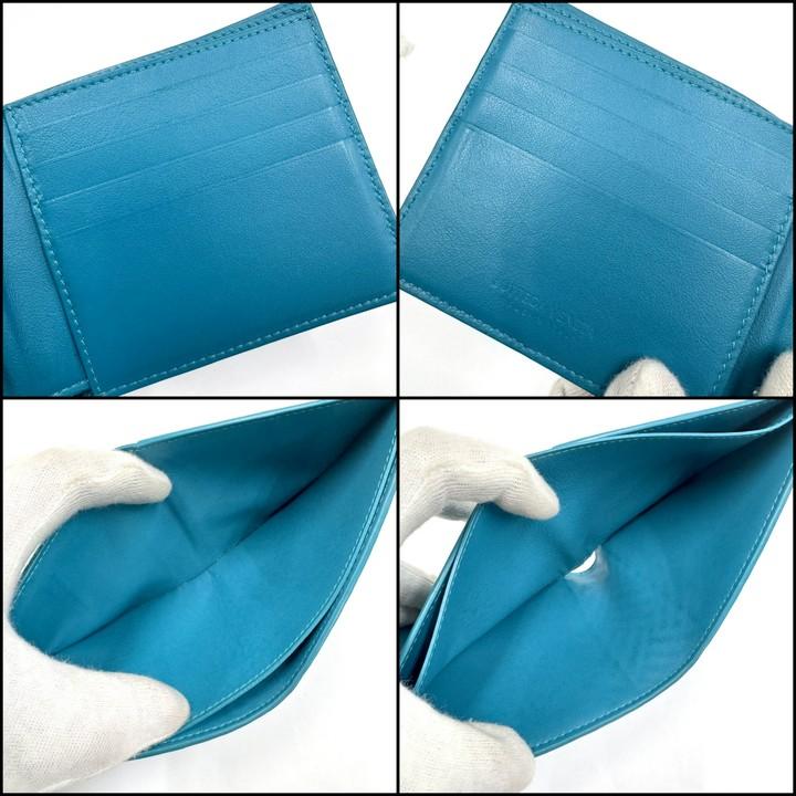 【希少】 Bottega Veneta ボッテガヴェネタ デボスイントレチャート BOTTEGA VENETA ボッテガヴェネタ デボスイントレチャート 二つ折り