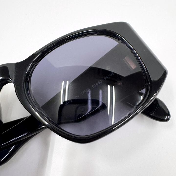 CHANEL シャネル サングラス マトラッセ×ココマーク ブラック×ゴールド