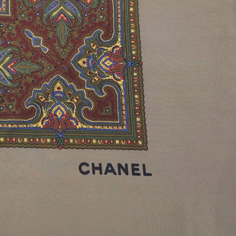 CHANEL（シャネル） 大判スカーフ ペイズリー柄 シルク マルチカラー