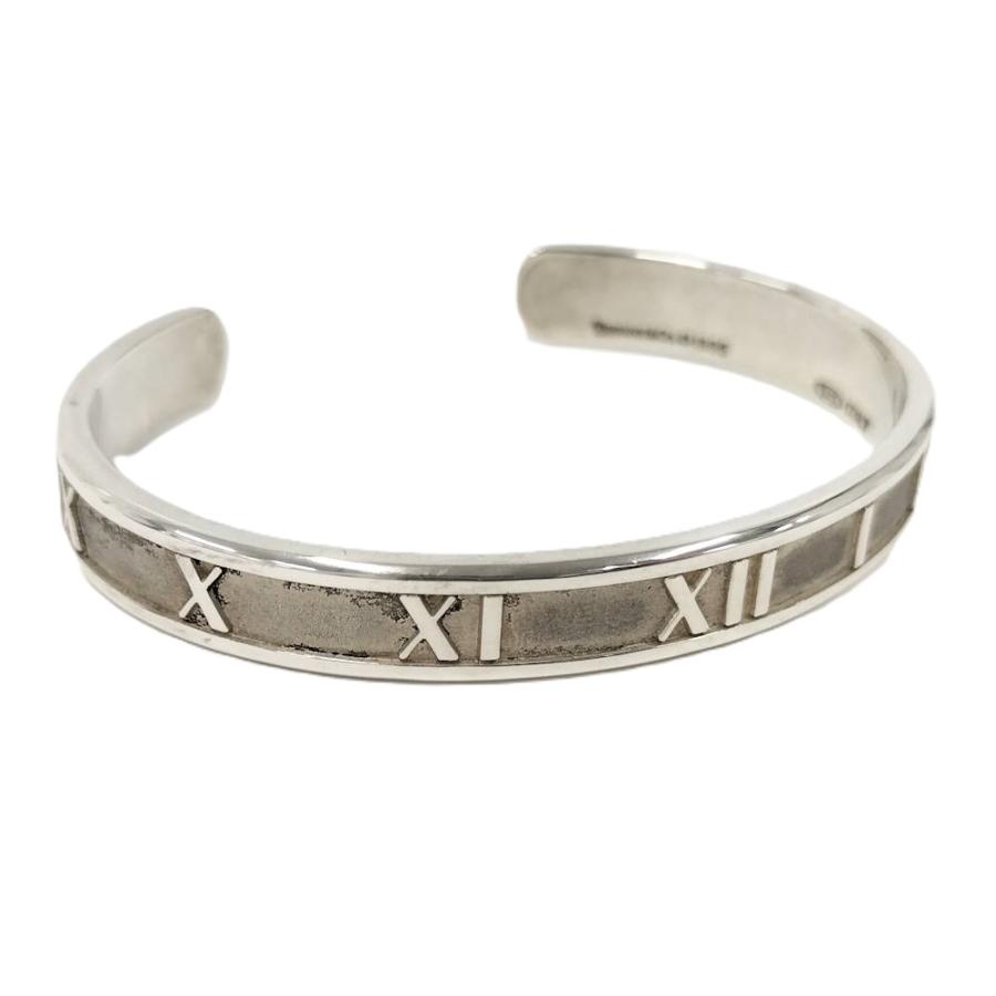美品 Tiffany&Co. ティファニー アトラス バングル SV925 TIFFANY&Co.（ティファニー） アトラス バングル ブレスレット SV925