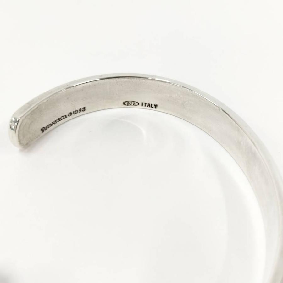 美品 Tiffany&Co. ティファニー アトラス バングル SV925 TIFFANY&Co.（ティファニー） アトラス バングル ブレスレット SV925