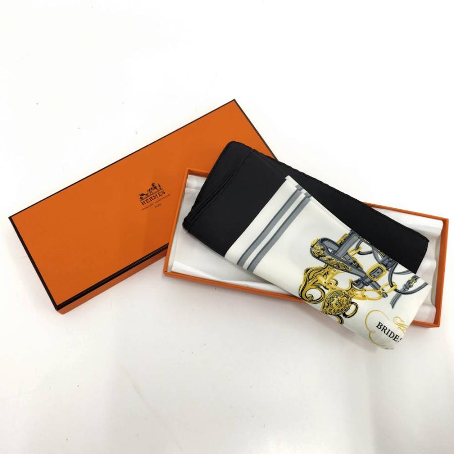 HERMES（エルメス） カレ45 スカーフ BRIDES DE GALA 式典用馬勒